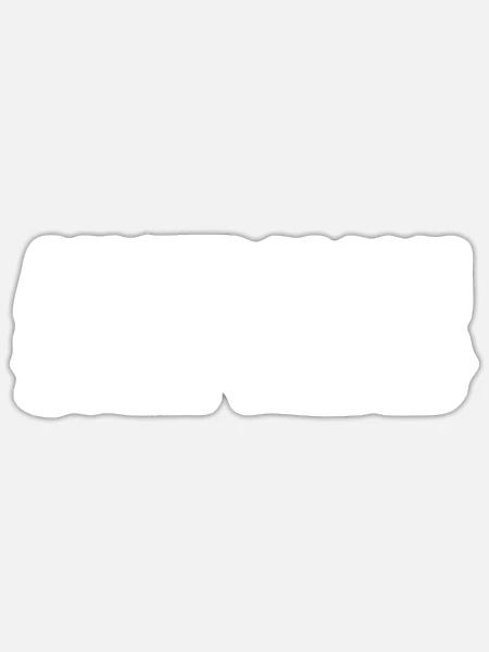 Australian Shepherd Ekg Heartbeat - Sticker Größe S (10 x 10 cm) - Mattweiß