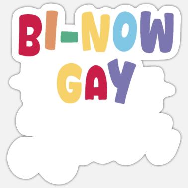 Gioco di parole bisessuale Adesivo