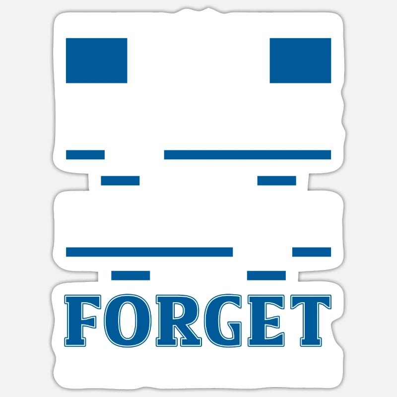 Multitâche - Écouter, ignorer et oublier Sticker taille S (10 x 10 cm)