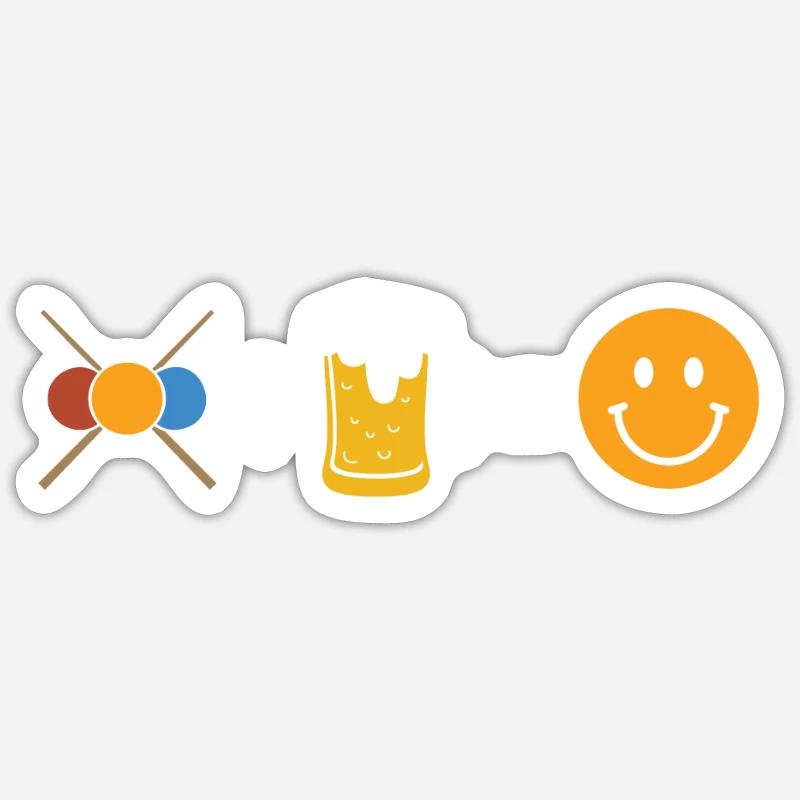 Sticker Größe S (10 x 10 cm) - 