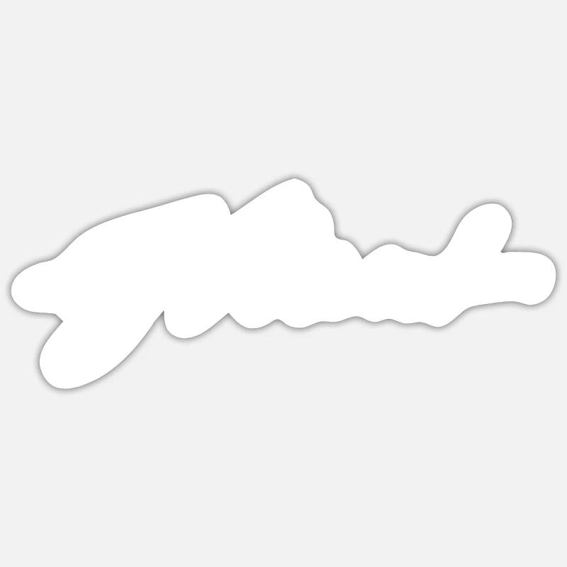 Immanuel Kant Pilosopher Philosophy Autograph Sticker size S (10 x 10 cm)