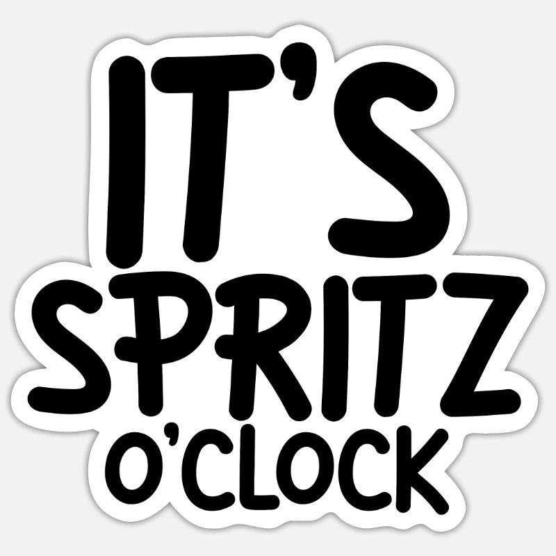 C’est Spritz O’clock 3 Sticker taille S (10 x 10 cm)