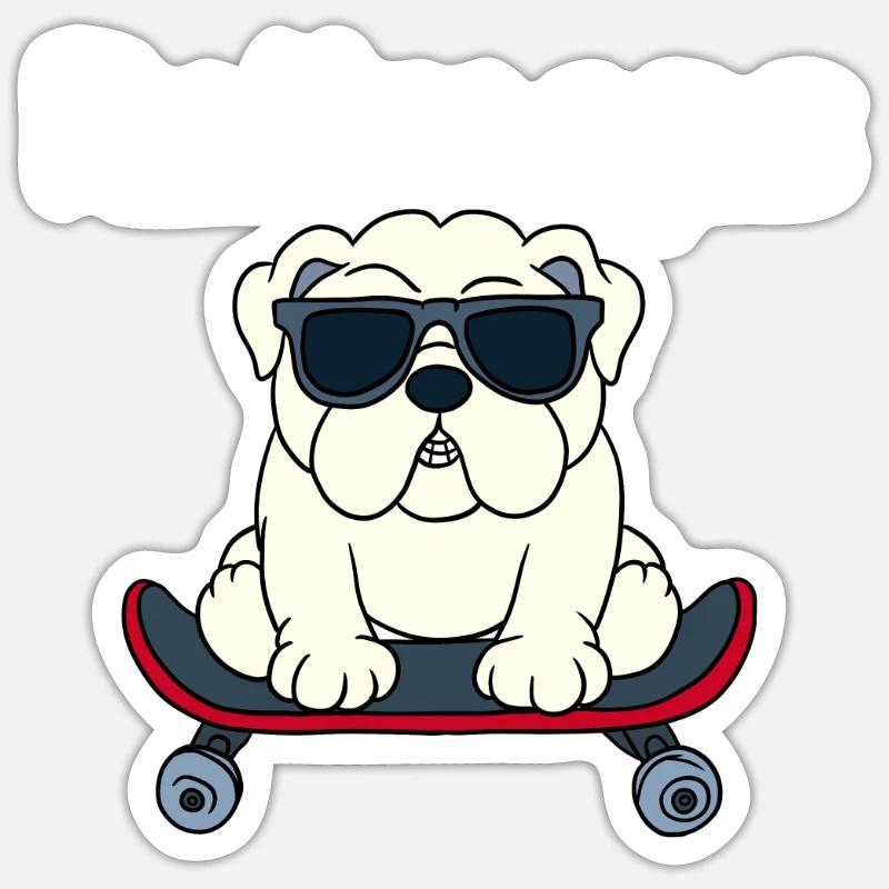 Rollmops Sticker Größe S (10 x 10 cm)