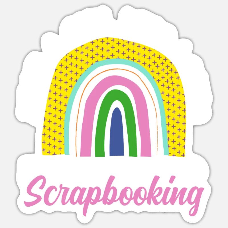 Memory Book, Scrapbook, Scrapbook, Scrapbook, Scrapbook Sticker size S (10 x 10 cm)