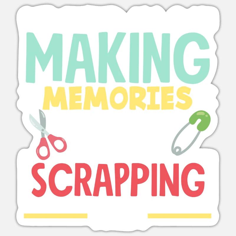 Memory Book, Scrapbook, Scrapbook, Scrapbook, Scrapbook Sticker size S (10 x 10 cm)