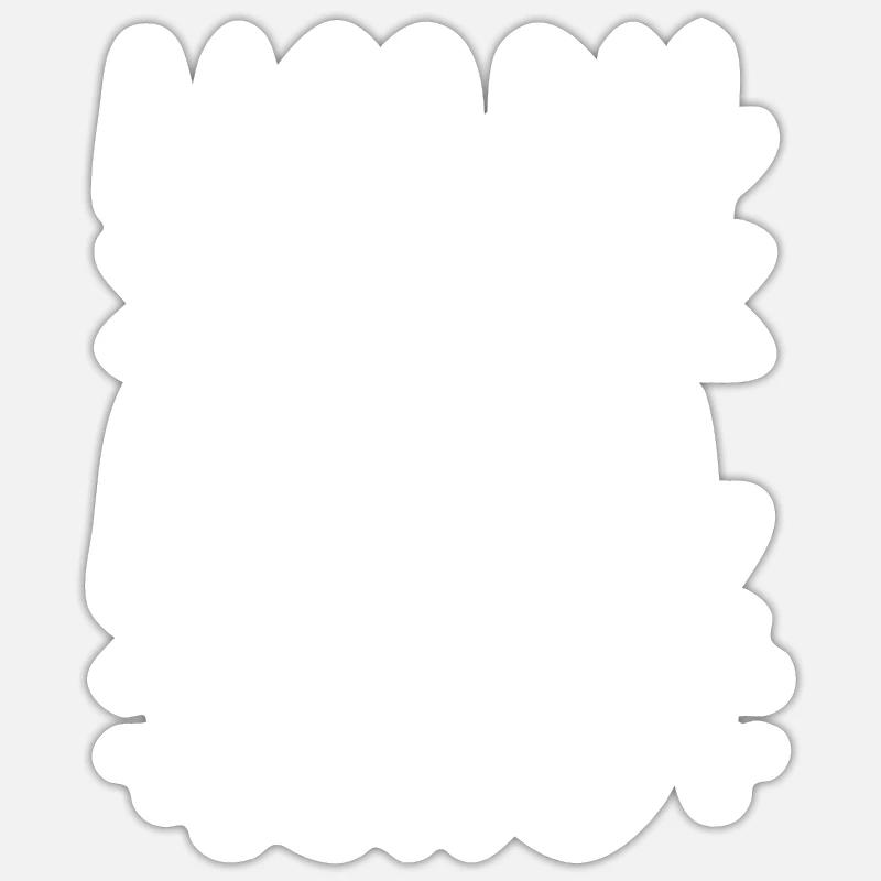 Mama Mutter Unordentliches Brötchen Mutterleben Sticker Größe S (10 x 10 cm)