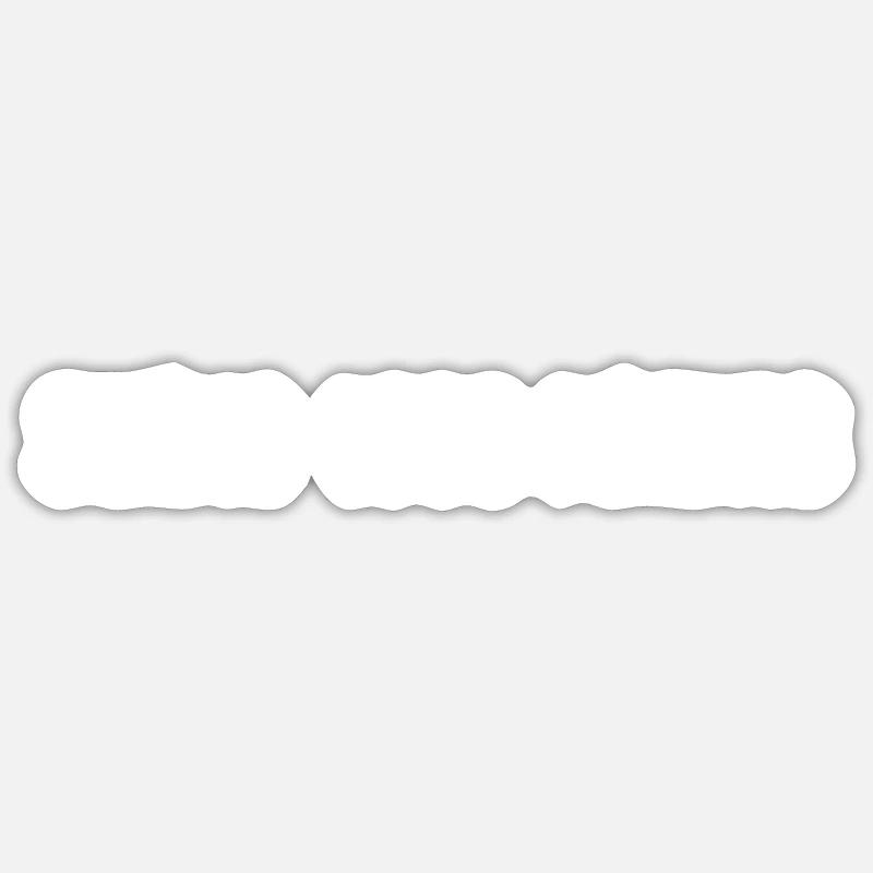 Bowling - Strike-less Nights - Sticker size S (10 x 10 cm) - white matte