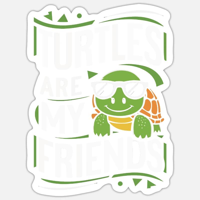 Grenouille Crapaud - Sticker taille S (10 x 10 cm) - blanc mat