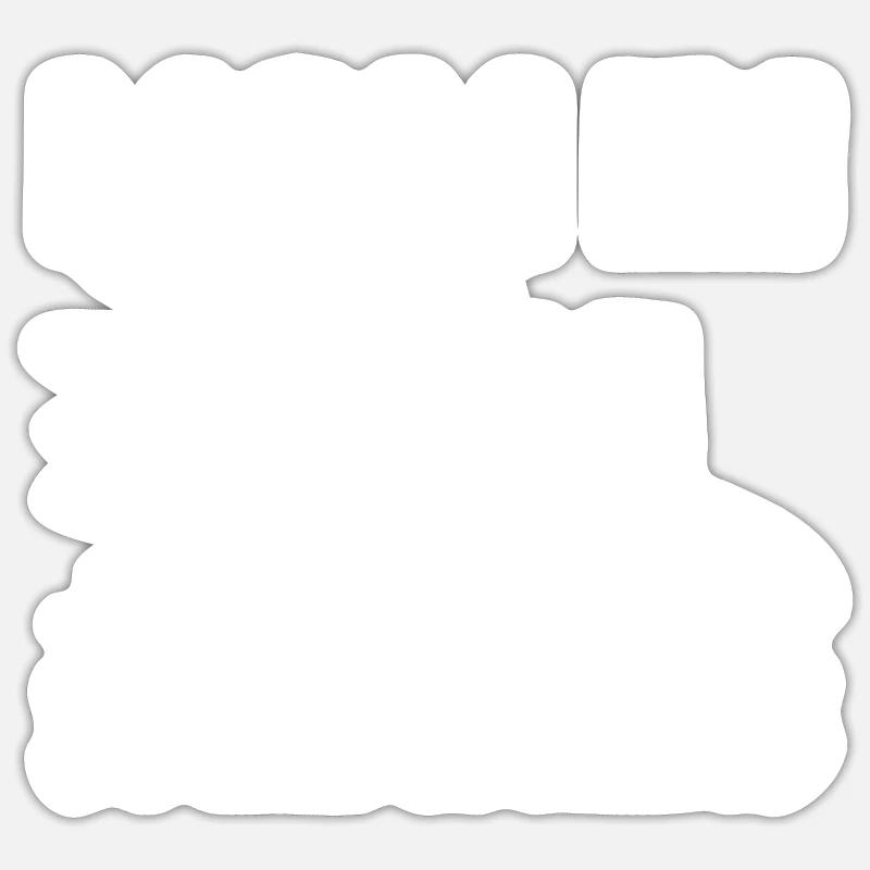 Sticker Größe S (10 x 10 cm) - 
