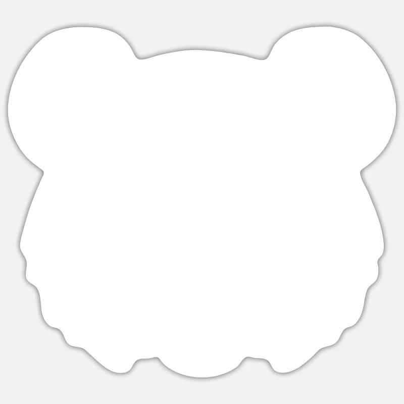 Panda Ours Panda géant japonais Sticker taille S (10 x 10 cm)