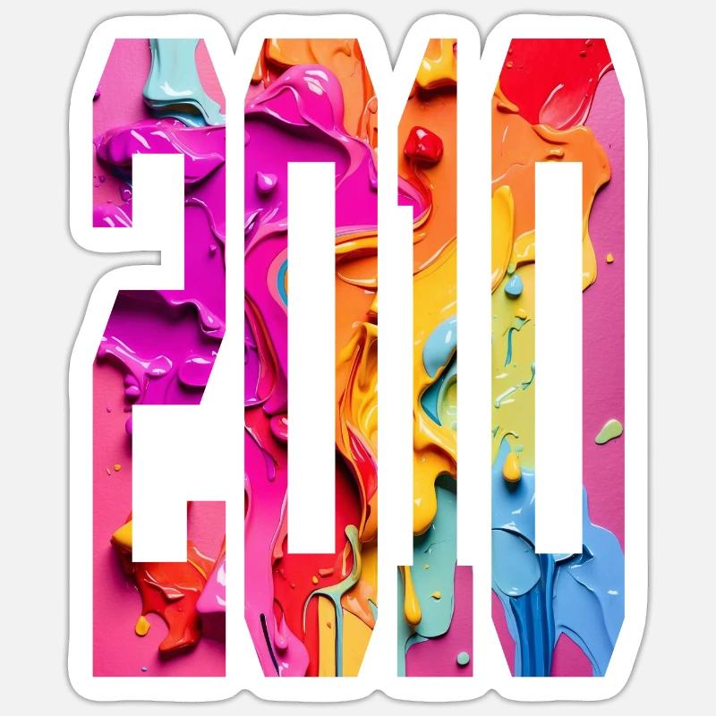 Sticker taille S (10 x 10 cm) - 