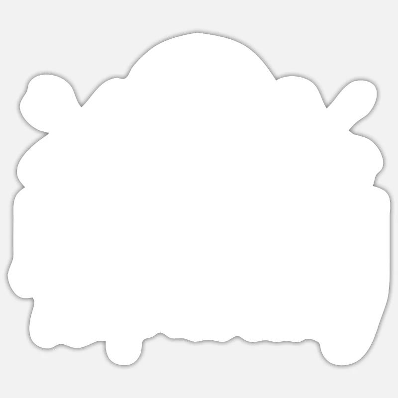 Mécanicien d’avion - Sticker taille S (10 x 10 cm) - blanc mat