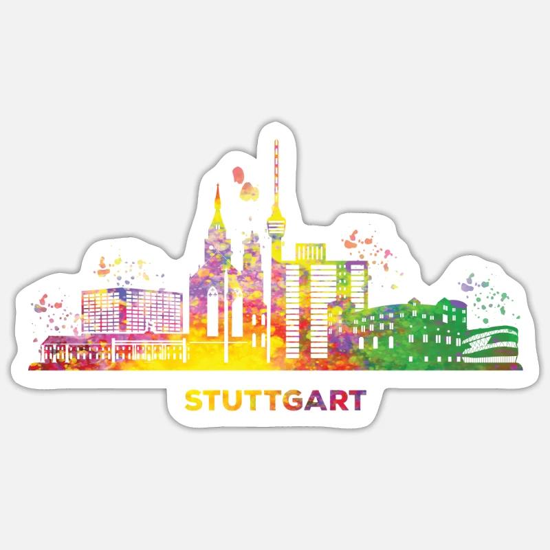 Sticker Größe S (10 x 10 cm) - 