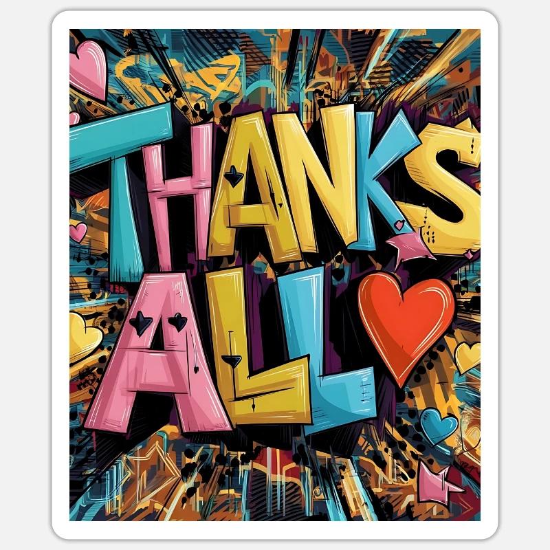 Sticker Größe S (10 x 10 cm) - 