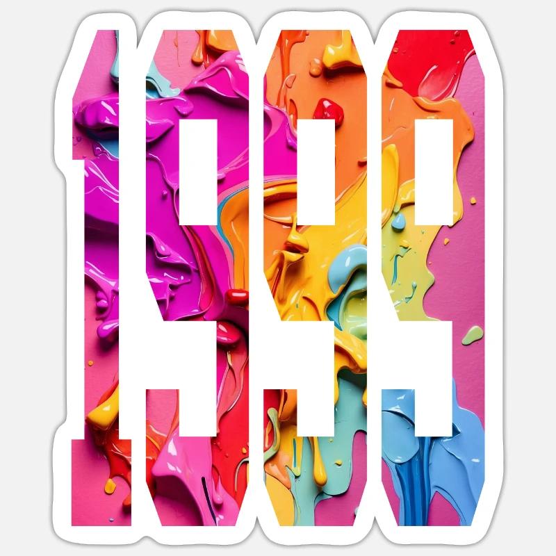 Sticker taille S (10 x 10 cm) - 
