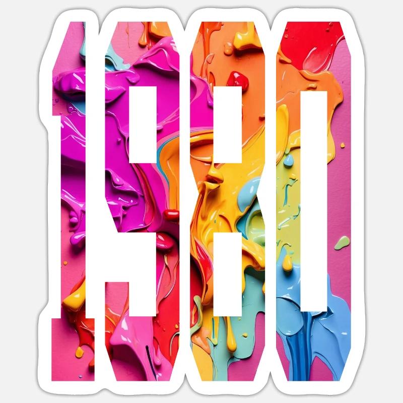 Sticker size S (10 x 10 cm) -