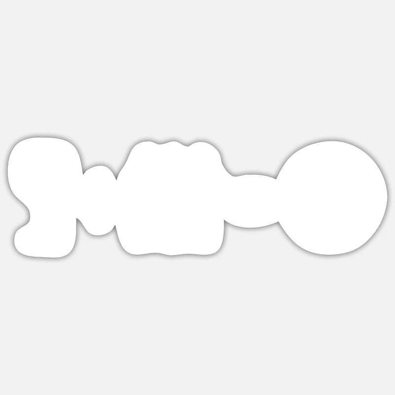 Wine Winemaker - Sticker size S (10 x 10 cm) - white matte