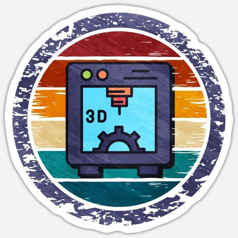 Sticker Größe S (10 x 10 cm) - 