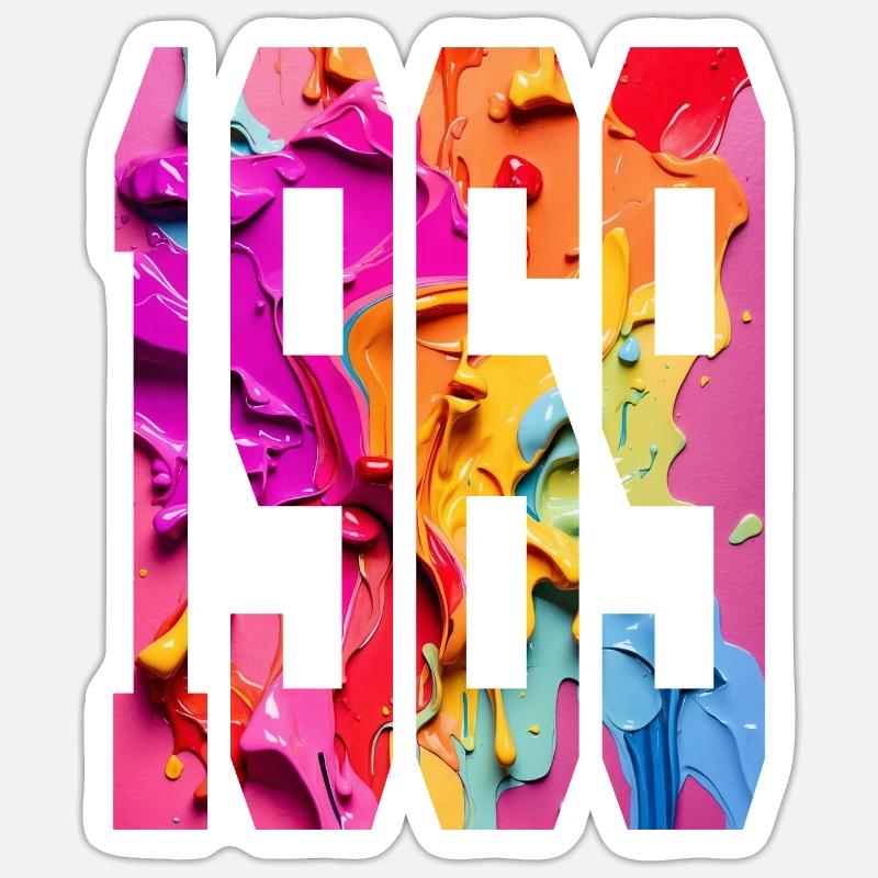 Sticker size S (10 x 10 cm) - 