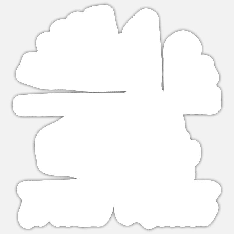 Train Trains Train Drivers Train Spotters - Sticker size S (10 x 10 cm) - white matte