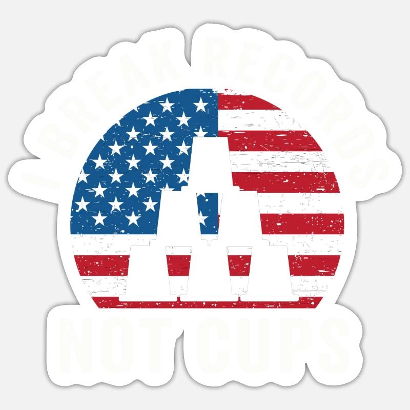 Sport Stacking Stacks Stacked Speed Cup Sticker size S (10 x 10 cm)