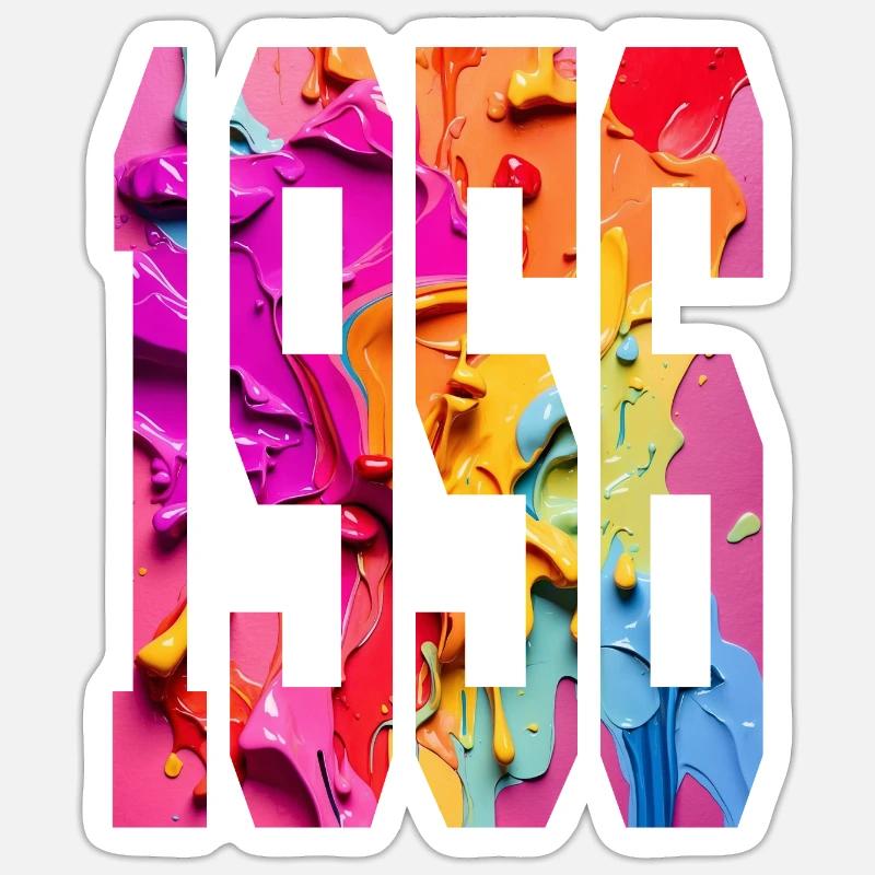 Sticker taille S (10 x 10 cm) - 