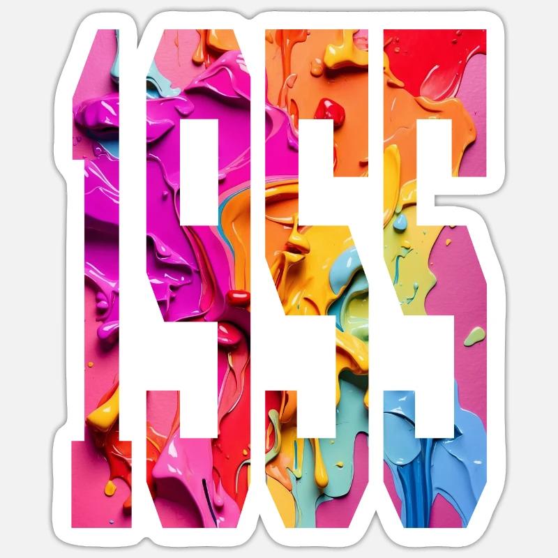 Sticker size S (10 x 10 cm) - 