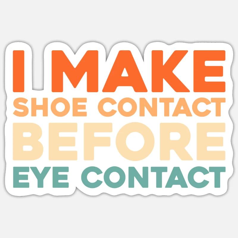 Baskets - Sticker taille S (10 x 10 cm) - blanc mat
