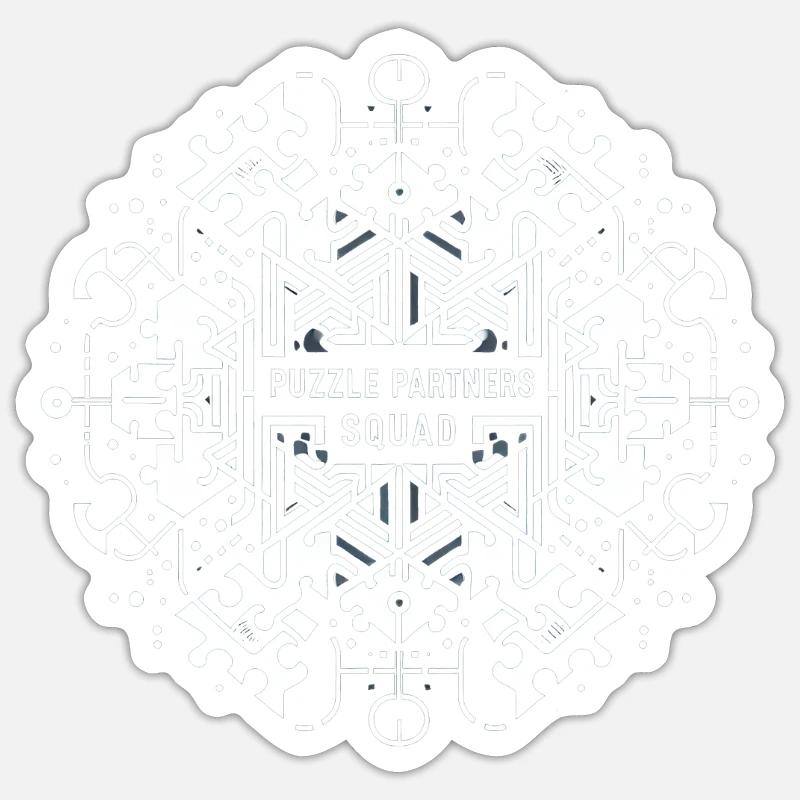 Puzzle Partners Squad 4 Sticker size S (10 x 10 cm)