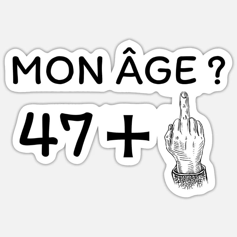 Sticker taille S (10 x 10 cm) - 