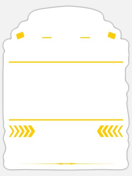 Ich Bin Dieser Legendäre Fachhochschullehrer - Sticker Größe S (10 x 10 cm) - Mattweiß