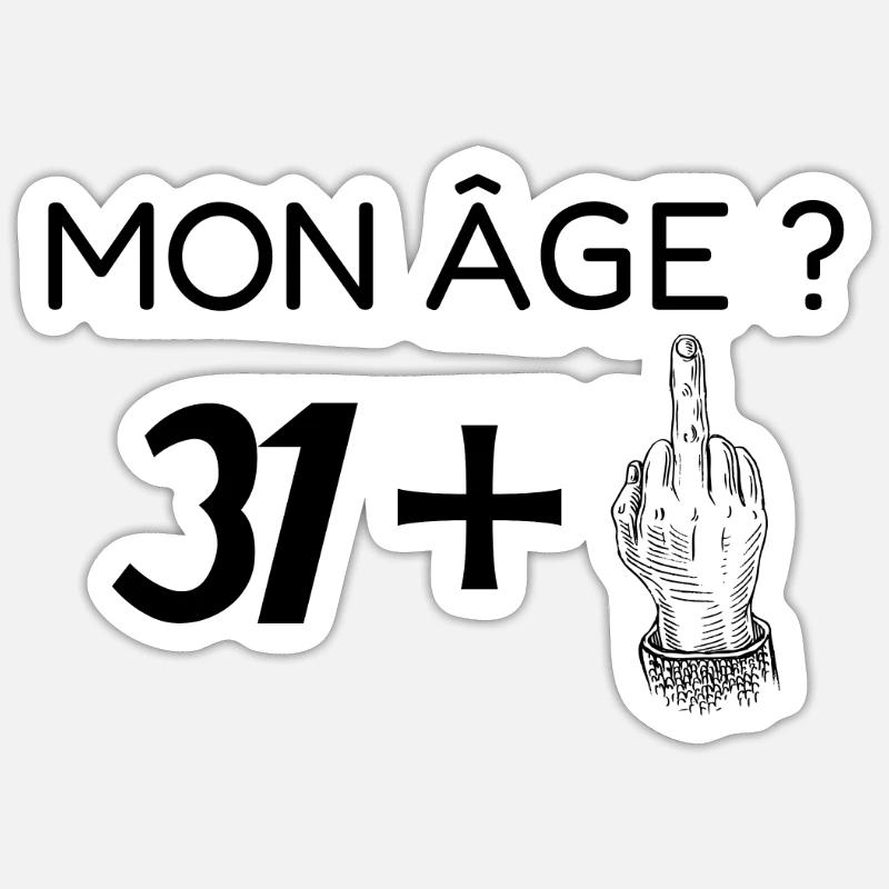 Sticker taille S (10 x 10 cm) - 