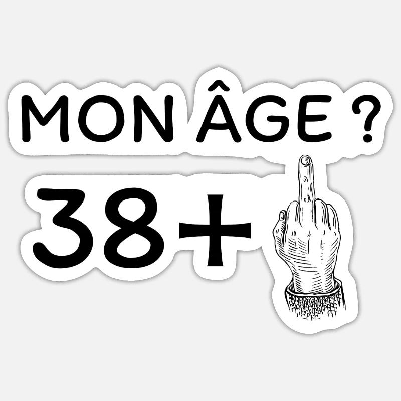 Sticker taille S (10 x 10 cm) - 