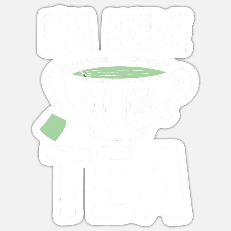 Teetrinker Tee Sticker Größe S (10 x 10 cm)