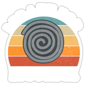 Cadeaux de réglisse - Sticker taille S (10 x 10 cm) - blanc mat - Devant