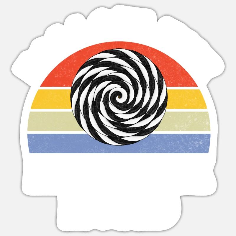Cadeaux de réglisse - Sticker taille S (10 x 10 cm) - blanc mat