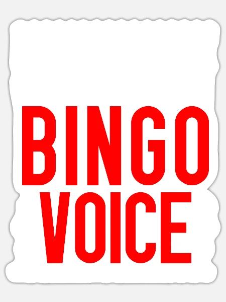 Bingo Player Don't Make Me Use My - Sticker Größe S (10 x 10 cm) - Mattweiß