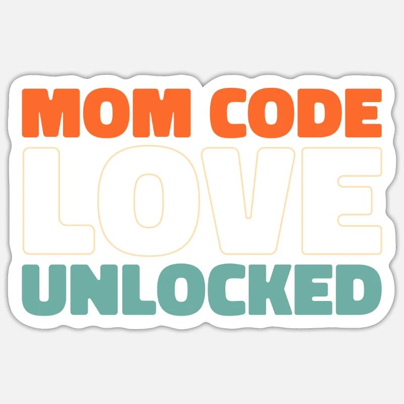Mama Mutter Sticker Größe S (10 x 10 cm)
