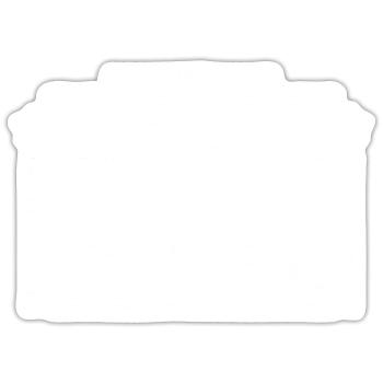 1929 Limited Edition Geburtstag - Sticker Größe S (10 x 10 cm) - Mattweiß - Vorne