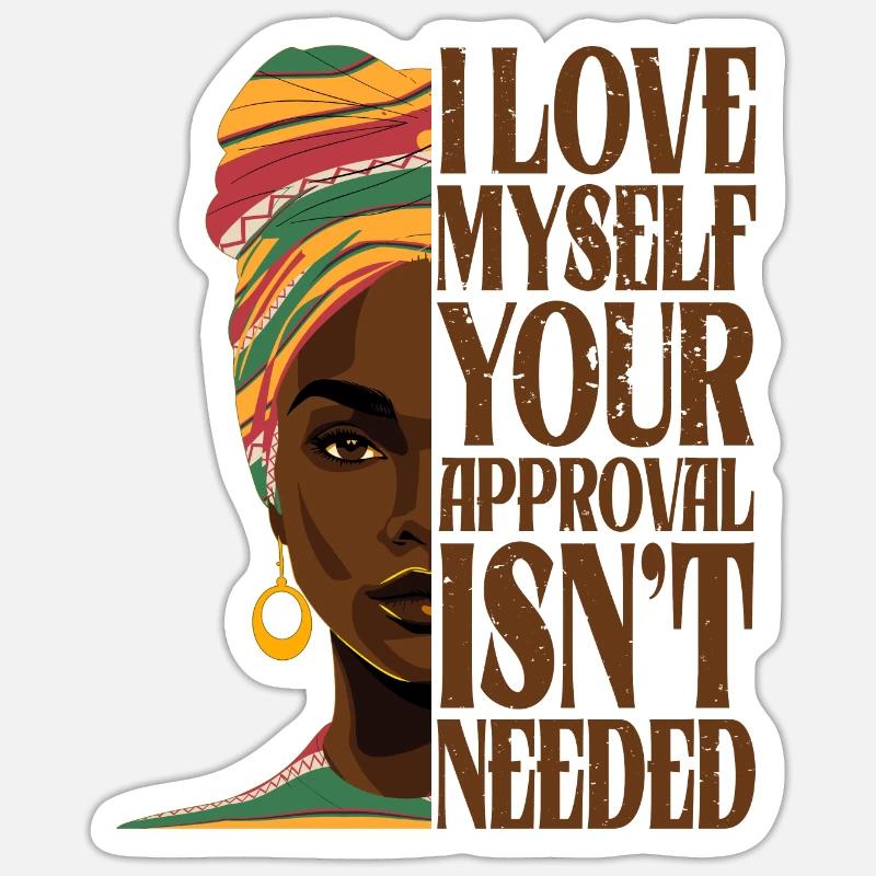 Juneteenth schwarze Geschichte 1865 melaning afrikanisch Sticker Größe S (10 x 10 cm)