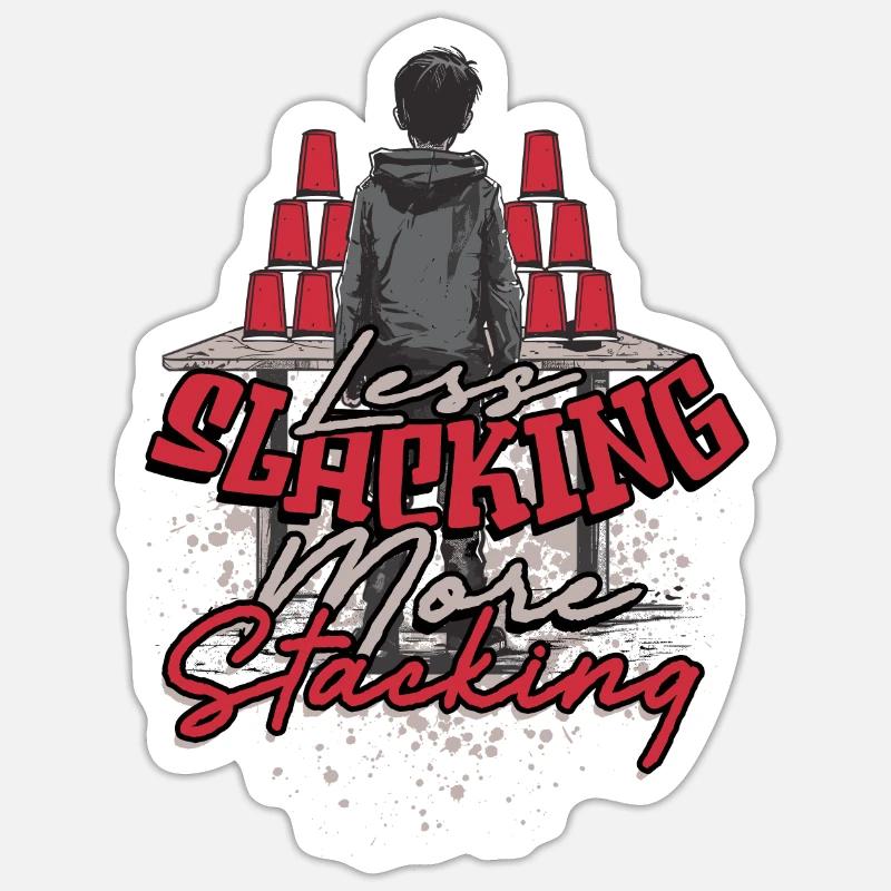 Cup Stacking Sport Stacking Speed Stacker Sticker size S (10 x 10 cm)
