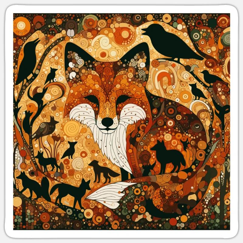 Sticker Größe S (10 x 10 cm) - 