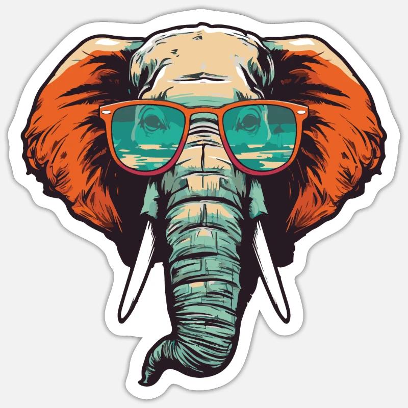 Sticker taille S (10 x 10 cm) - 
