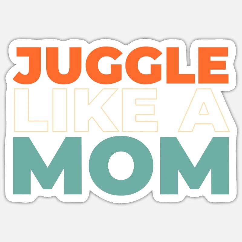 Mama Mutter Sticker Größe S (10 x 10 cm)