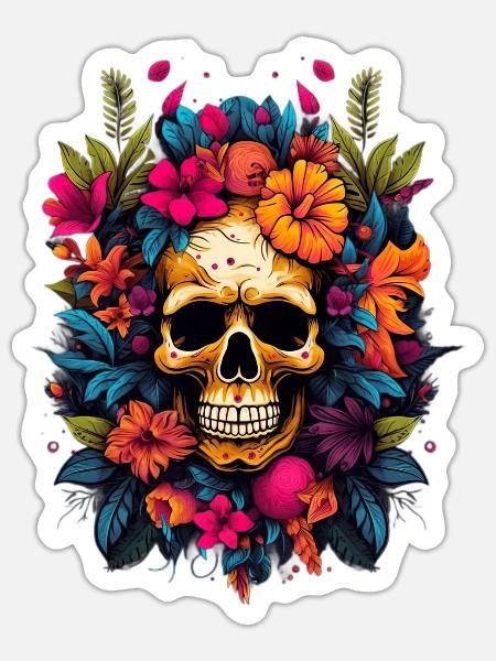 Tropical Island Vacation Strandbar für Urlauber - Sticker Größe S (10 x 10 cm) - Mattweiß