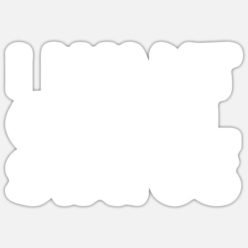 Sneakers - Sticker size S (10 x 10 cm) - white matte