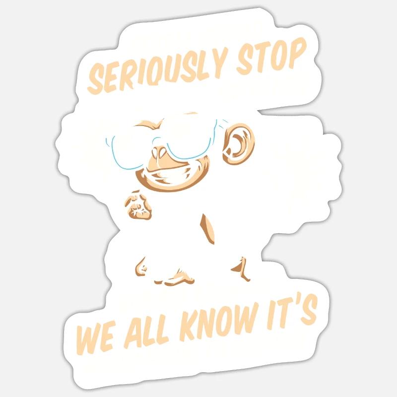 Sticker Größe S (10 x 10 cm) - 