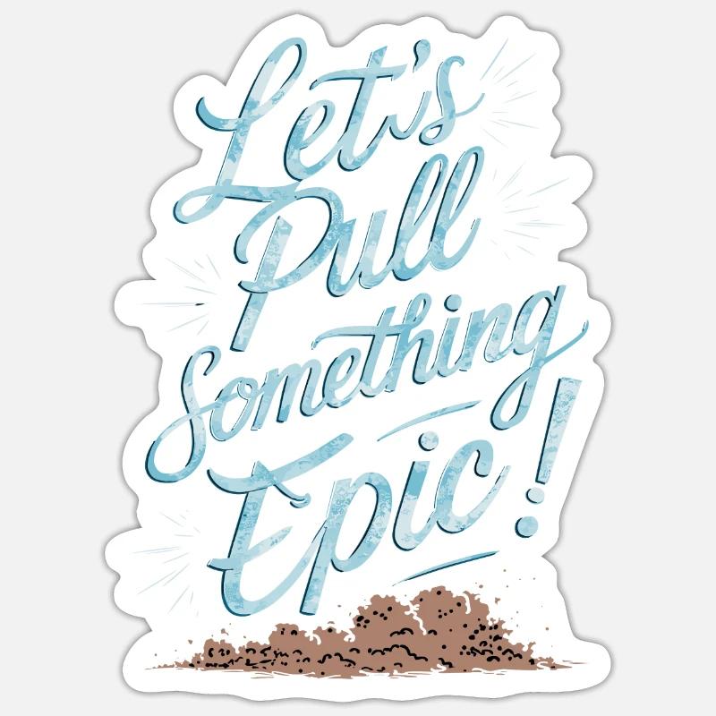 Tractor Pulling Tractor Pulling Tractor Power Farm Sticker size S (10 x 10 cm)