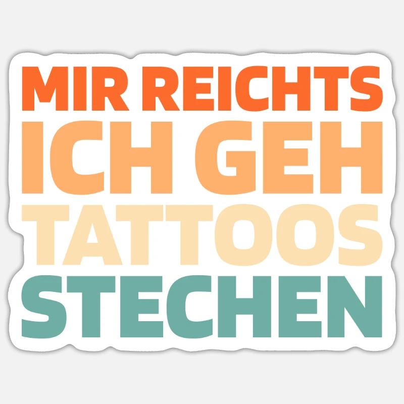 Sticker Größe S (10 x 10 cm) - 