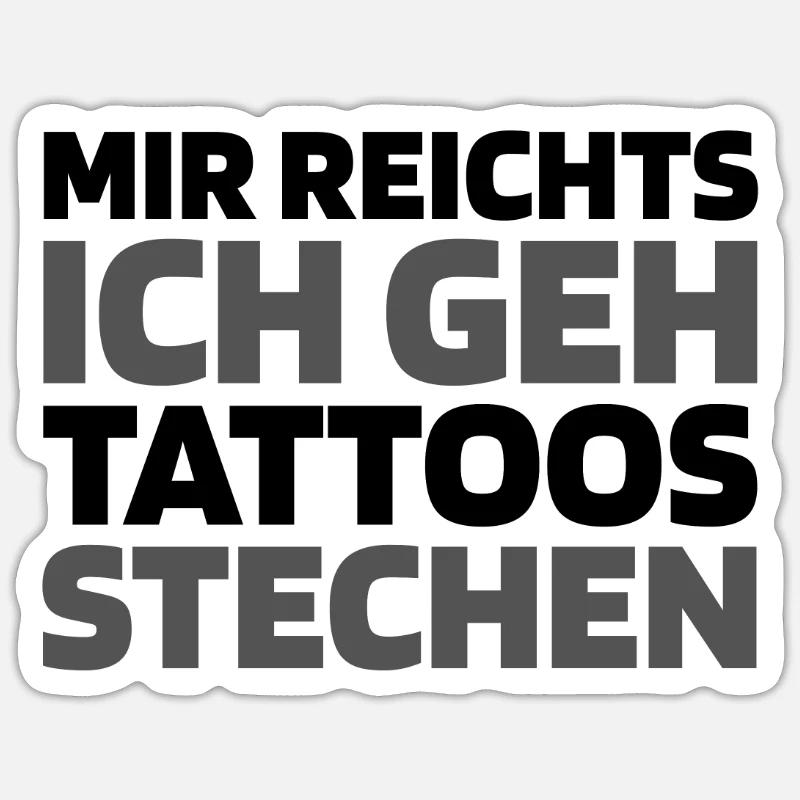 Sticker Größe S (10 x 10 cm) - 